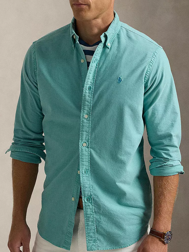 POLO RALPH LAUREN | Hemd Custom Fit | hellbraun