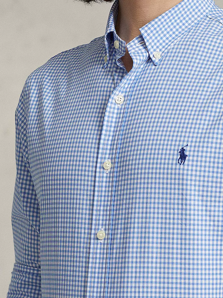 POLO RALPH LAUREN | Hemd Custom Fit | blau