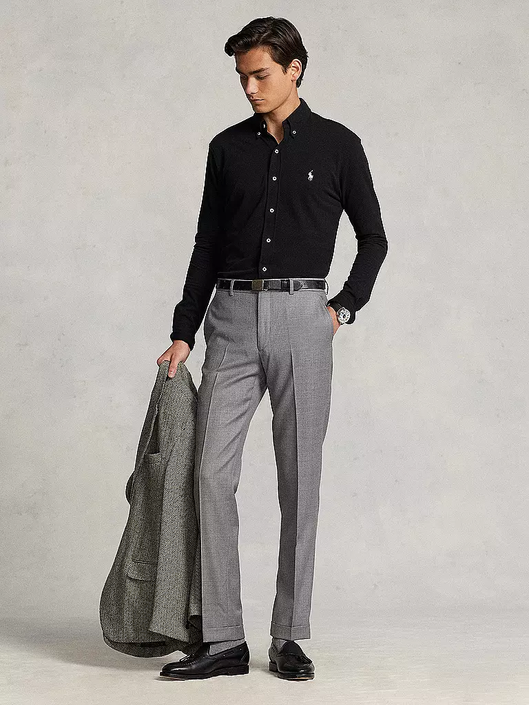 POLO RALPH LAUREN | Hemd Modern Fit | schwarz