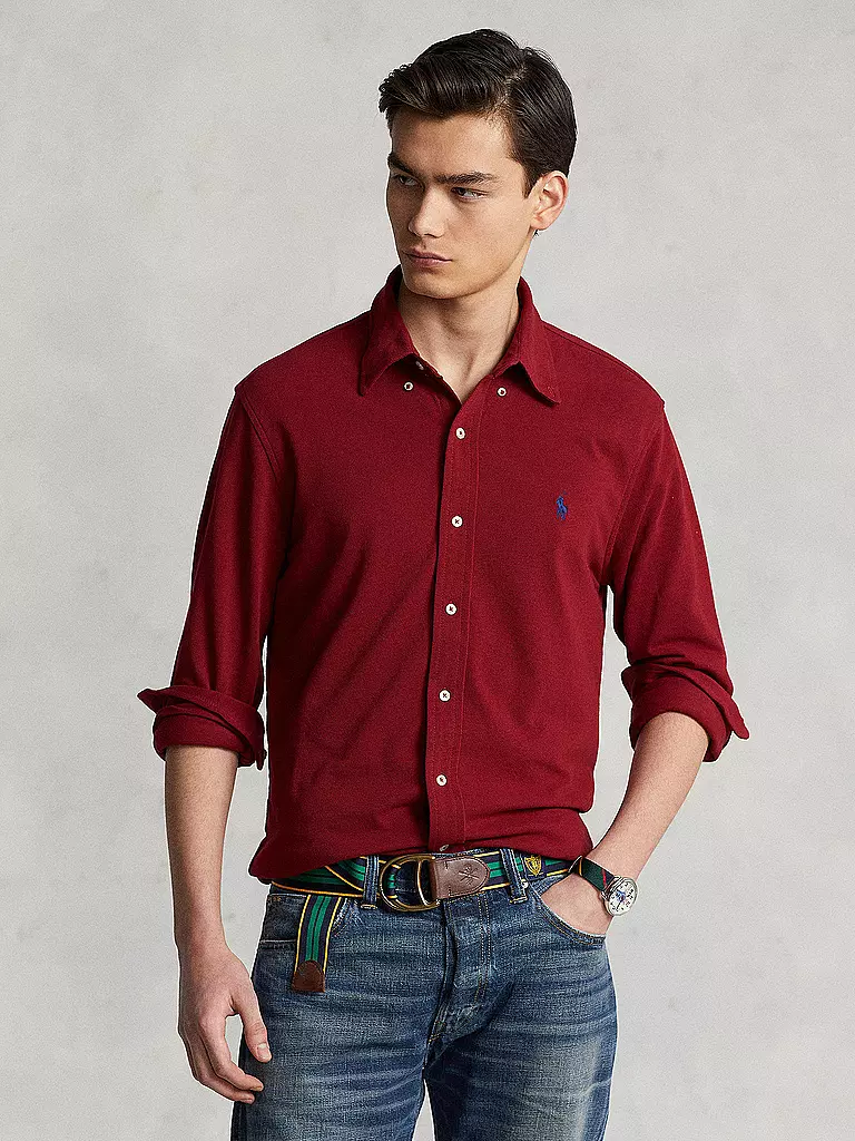 POLO RALPH LAUREN | Hemd Modern Fit | rot