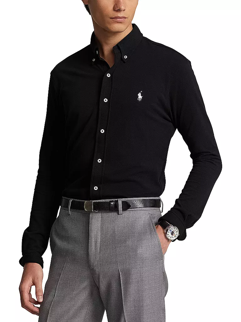 POLO RALPH LAUREN | Hemd Modern Fit | schwarz