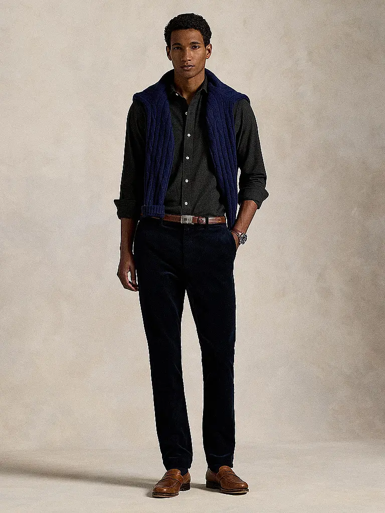 POLO RALPH LAUREN | Hemd Regular Fit  | grau