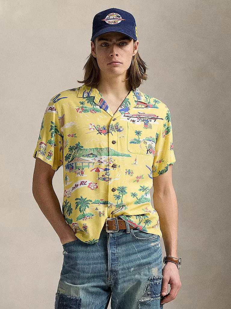 POLO RALPH LAUREN | Hemd Regular Fit | gelb