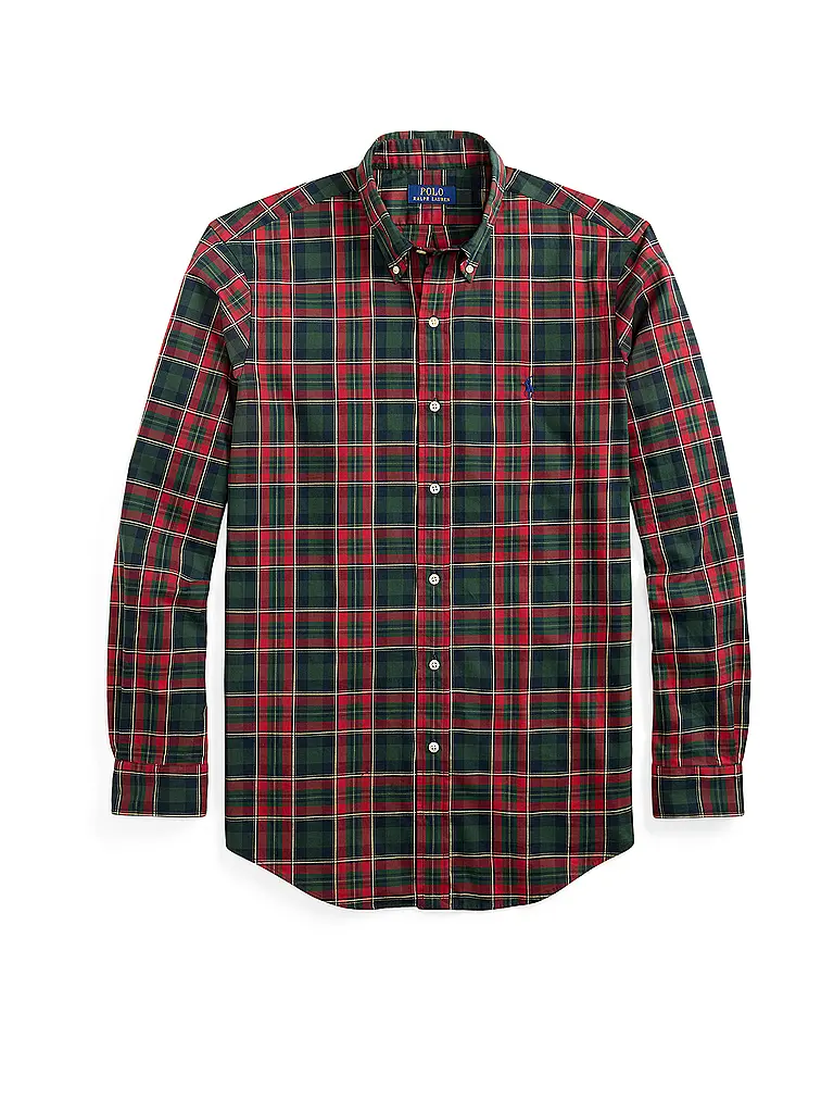 POLO RALPH LAUREN | Hemd Slim Fit  | Rot
