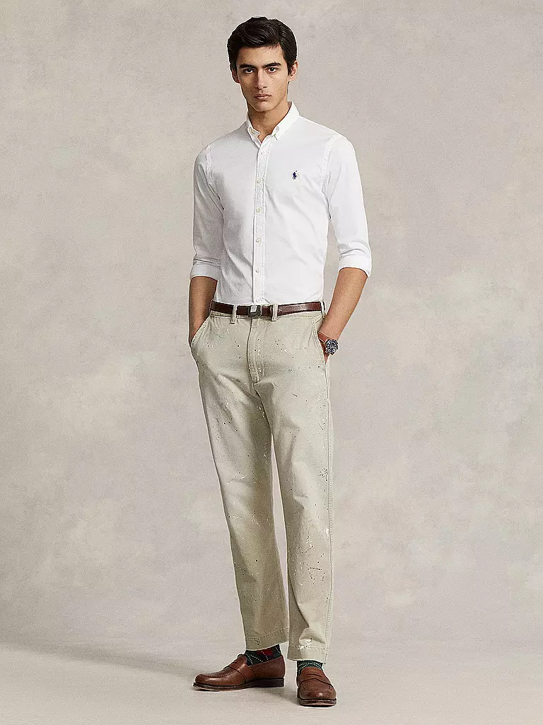 POLO RALPH LAUREN | Hemd Slim Fit  | weiss