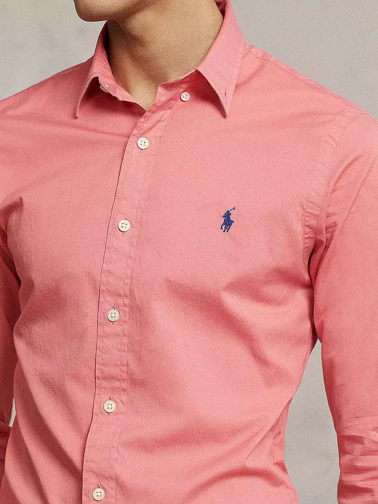 POLO RALPH LAUREN | Hemd Slim Fit  | rot