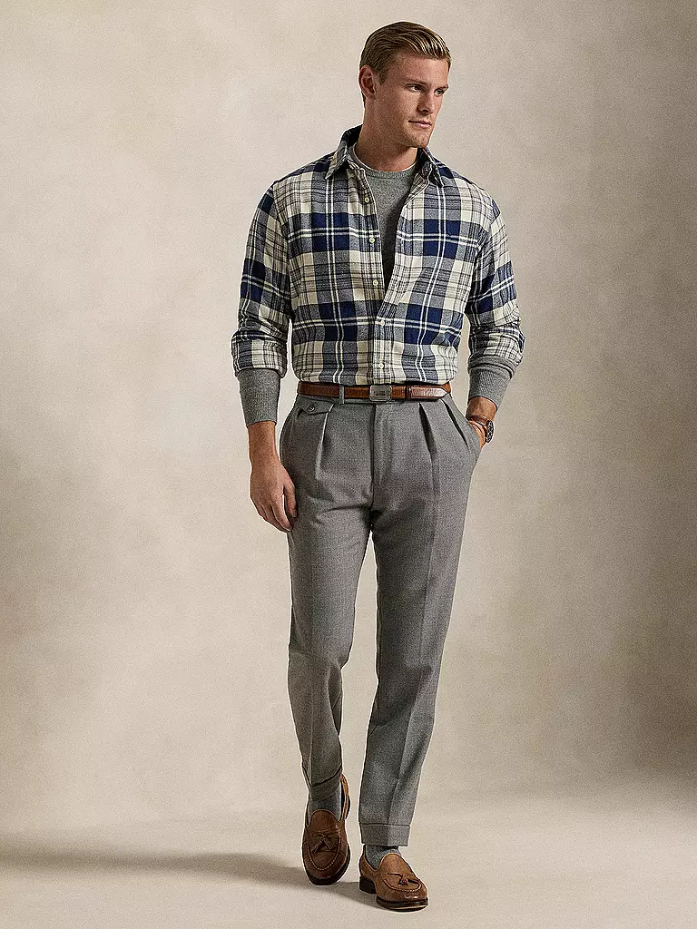 POLO RALPH LAUREN | Hemd Slim Fit | blau