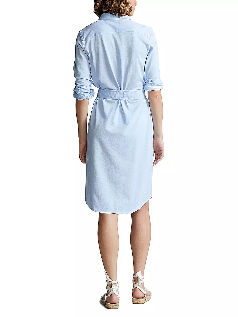 POLO RALPH LAUREN | Hemdblusenkleid Heidi | blau