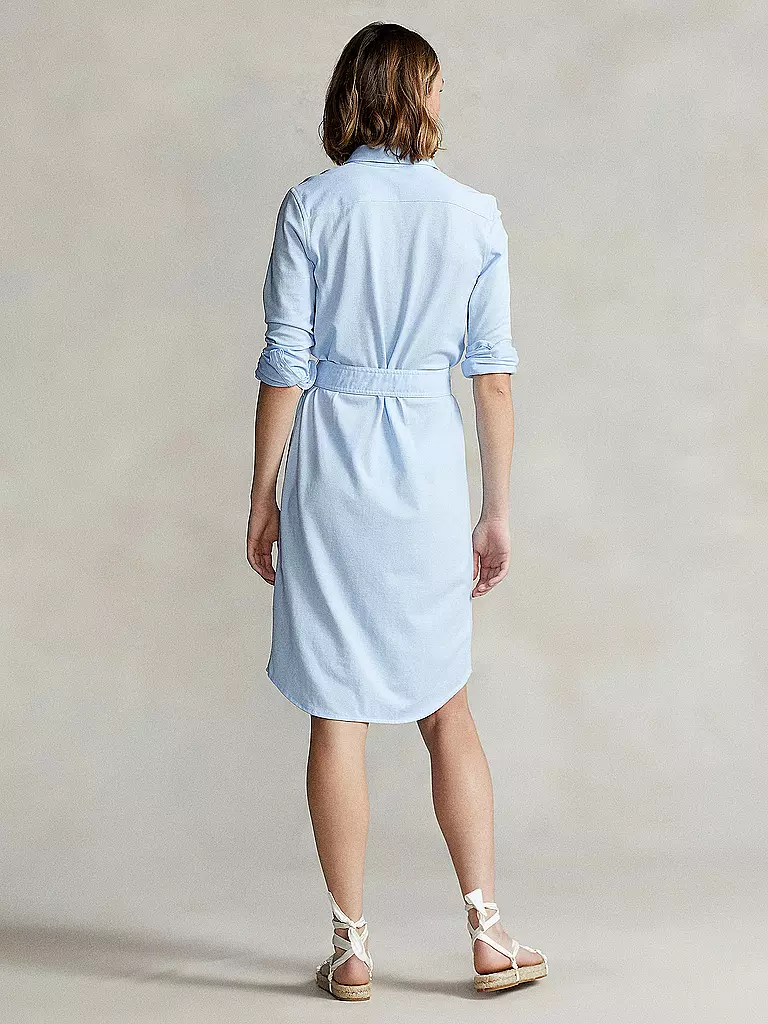 POLO RALPH LAUREN | Hemdblusenkleid Heidi | blau