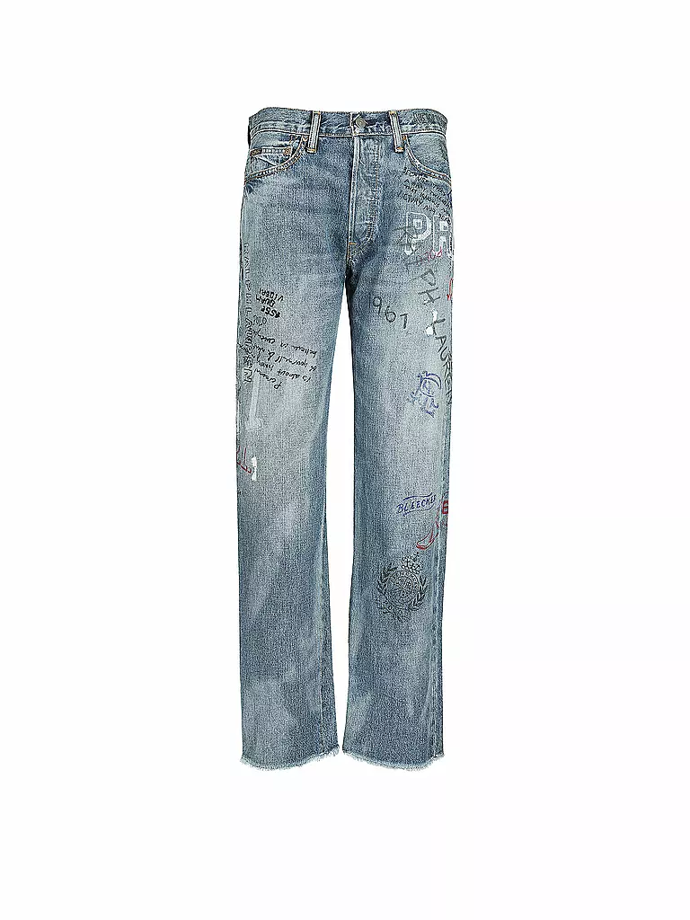 POLO RALPH LAUREN | Jeans Loose-Boyfriend-Fit "Neale" | blau