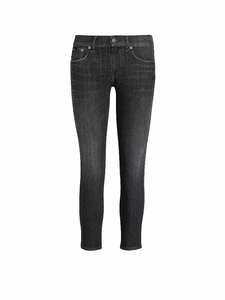 POLO RALPH LAUREN | Jeans Skinny Fit 7/8 | schwarz