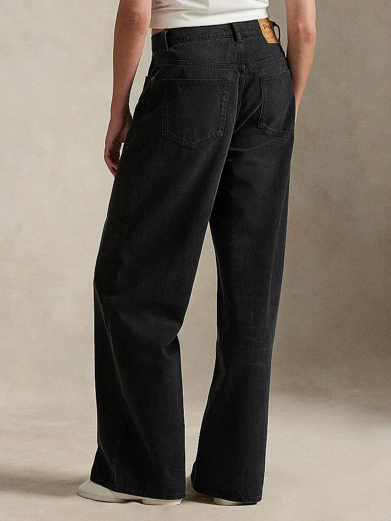 POLO RALPH LAUREN | Jeans Wide Leg  | dunkelblau