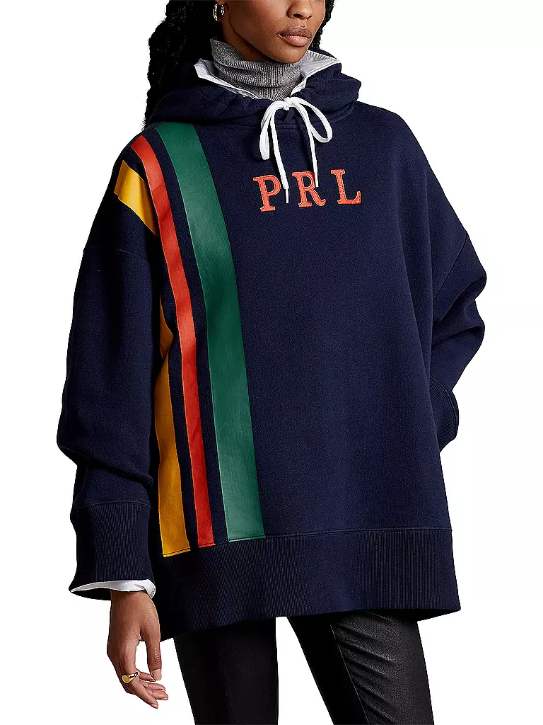 POLO RALPH LAUREN | Kapuzensweater - Hoodie Oversized Fit | dunkelblau
