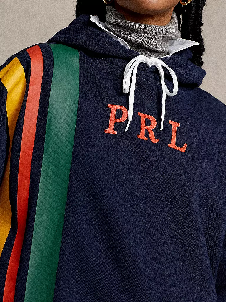 POLO RALPH LAUREN | Kapuzensweater - Hoodie Oversized Fit | dunkelblau