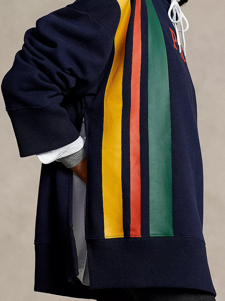 POLO RALPH LAUREN | Kapuzensweater - Hoodie Oversized Fit | dunkelblau