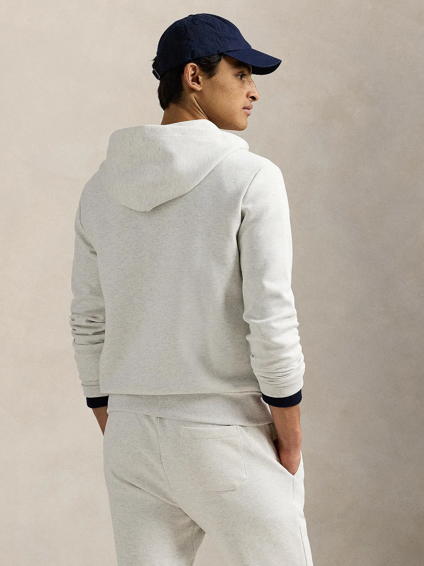 POLO RALPH LAUREN | Kapuzensweatjacke | hellgrau