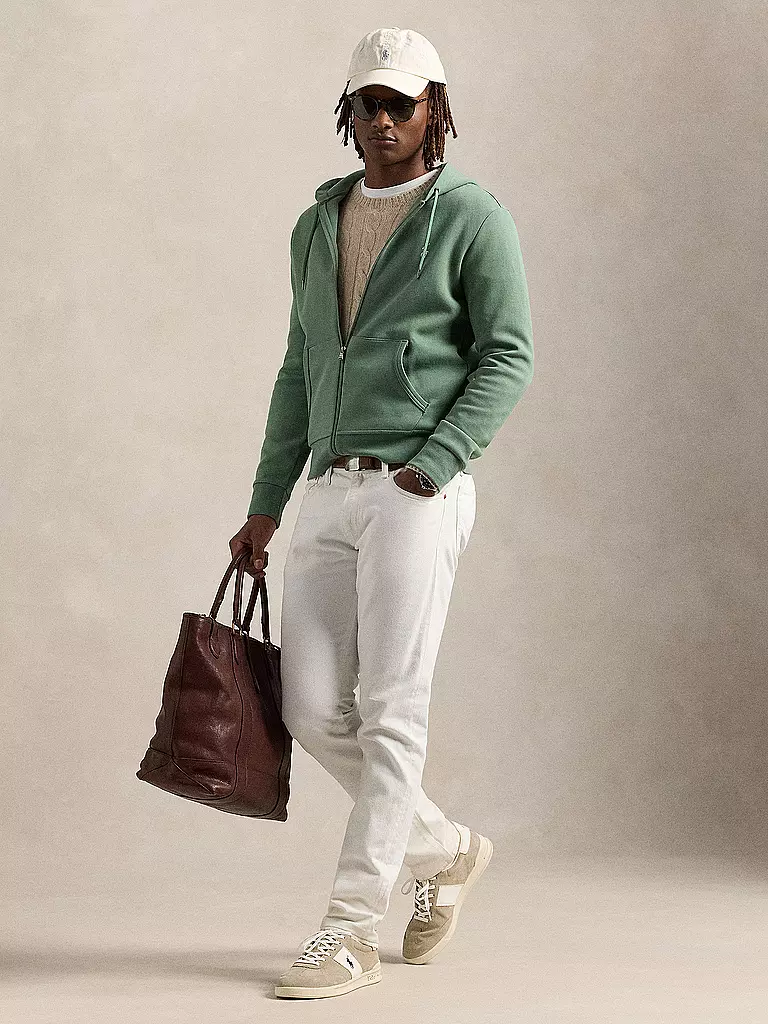 POLO RALPH LAUREN | Kapuzensweatjacke | grün
