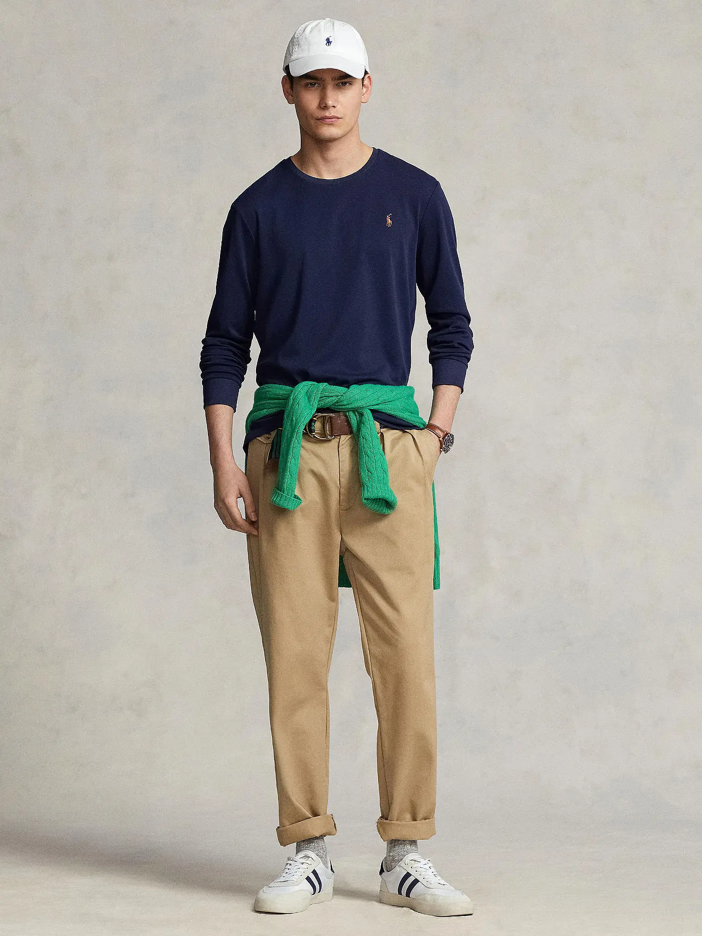 POLO RALPH LAUREN | Langarmshirt  | dunkelblau