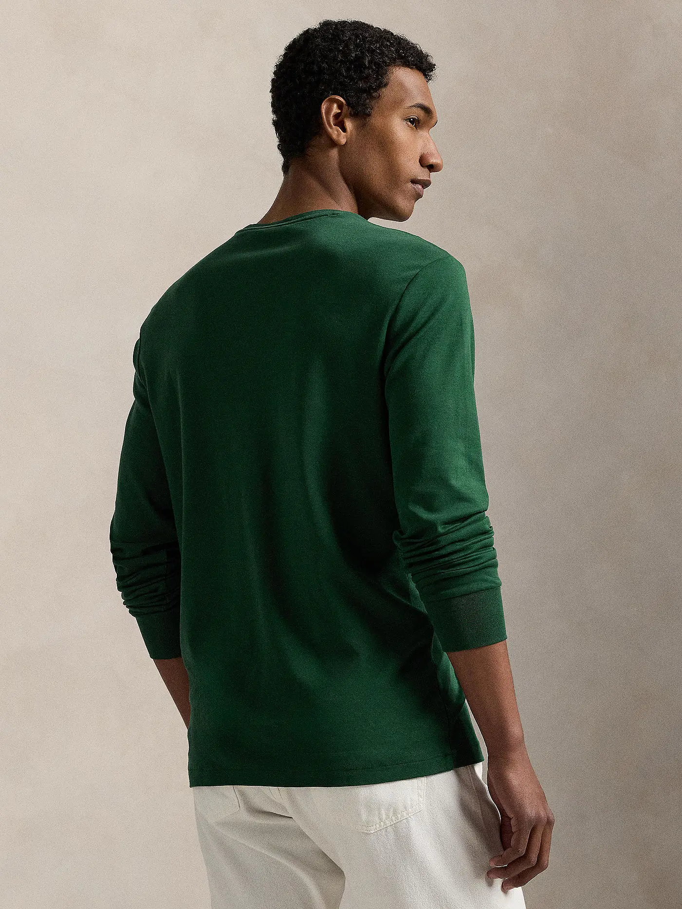 POLO RALPH LAUREN | Langarmshirt  | dunkelgrün