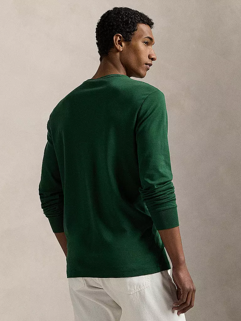 POLO RALPH LAUREN | Langarmshirt  | dunkelgrün