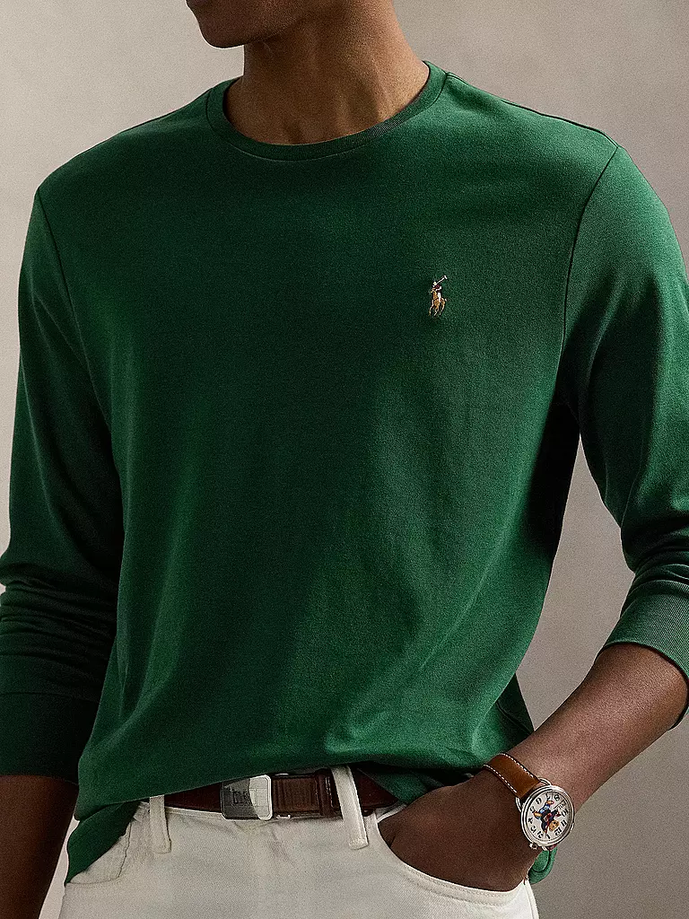POLO RALPH LAUREN | Langarmshirt  | dunkelgrün