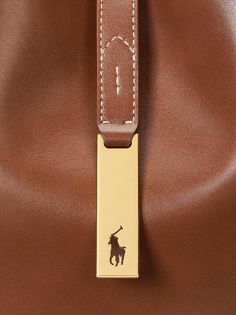 POLO RALPH LAUREN | Ledertasche - Schultertasche Small | 