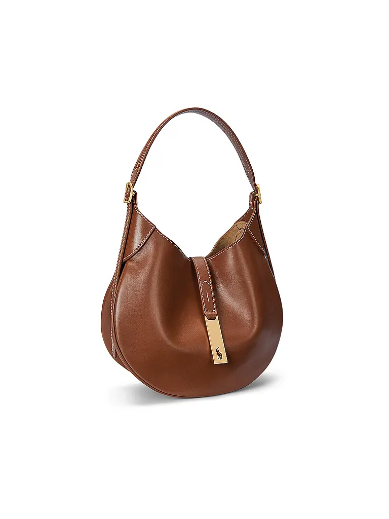 POLO RALPH LAUREN | Ledertasche - Schultertasche Small | 