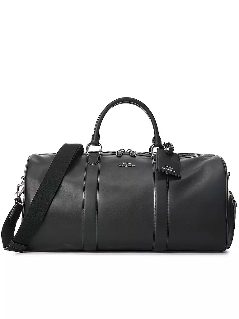 POLO RALPH LAUREN | Ledertasche - Weekender | schwarz