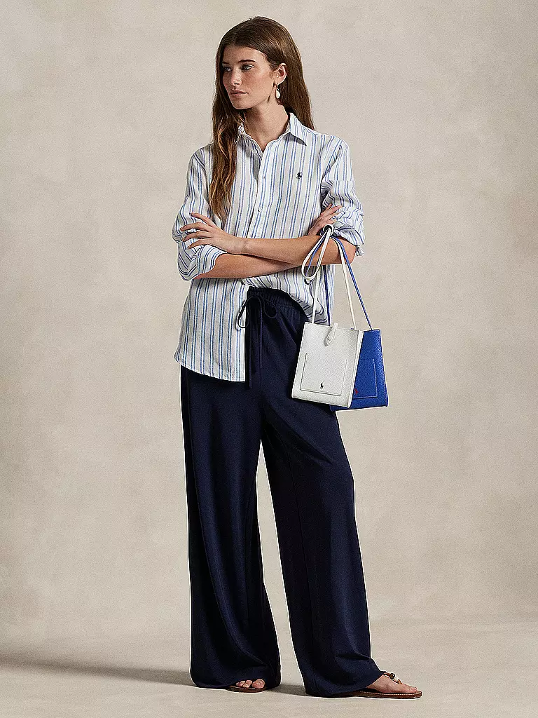 POLO RALPH LAUREN | Leinenbluse | blau