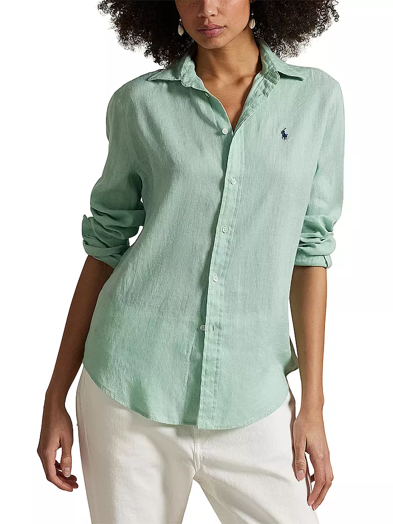 POLO RALPH LAUREN | Leinenbluse | mint