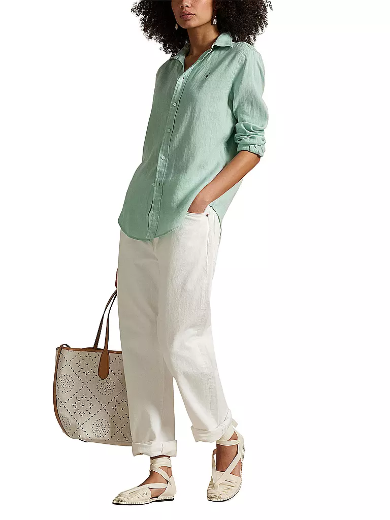 POLO RALPH LAUREN | Leinenbluse | mint
