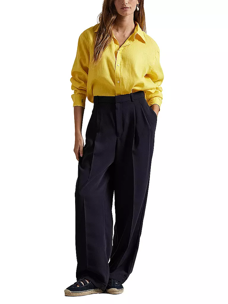 POLO RALPH LAUREN | Leinenbluse | gelb