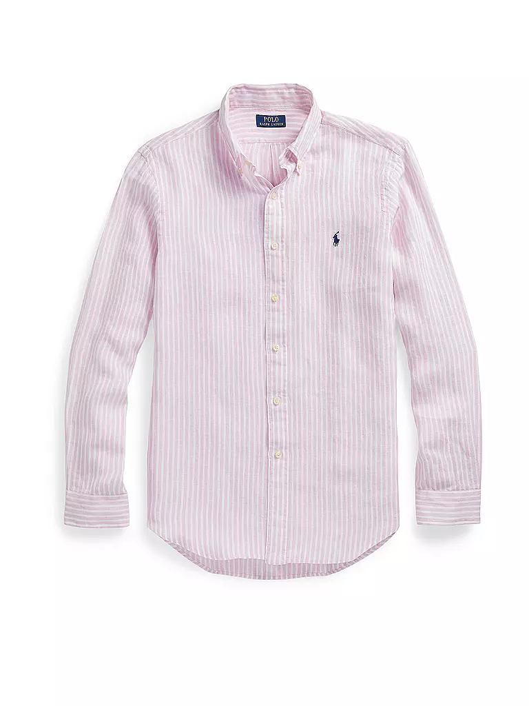 POLO RALPH LAUREN | Leinenhemd  | rosa