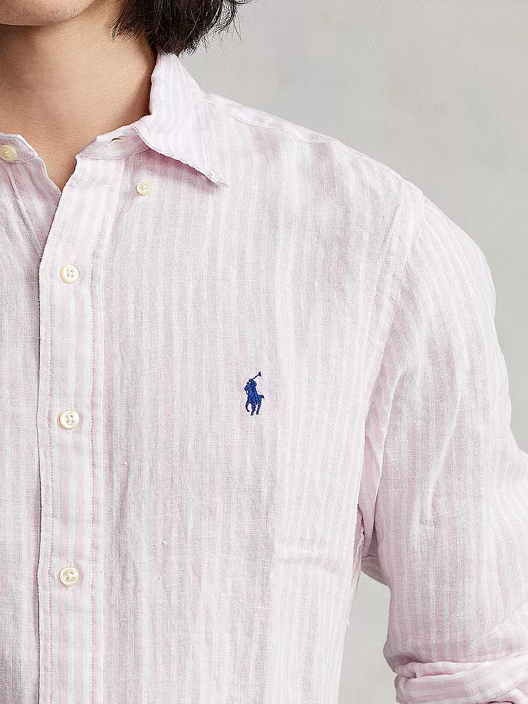 POLO RALPH LAUREN | Leinenhemd  | weiss