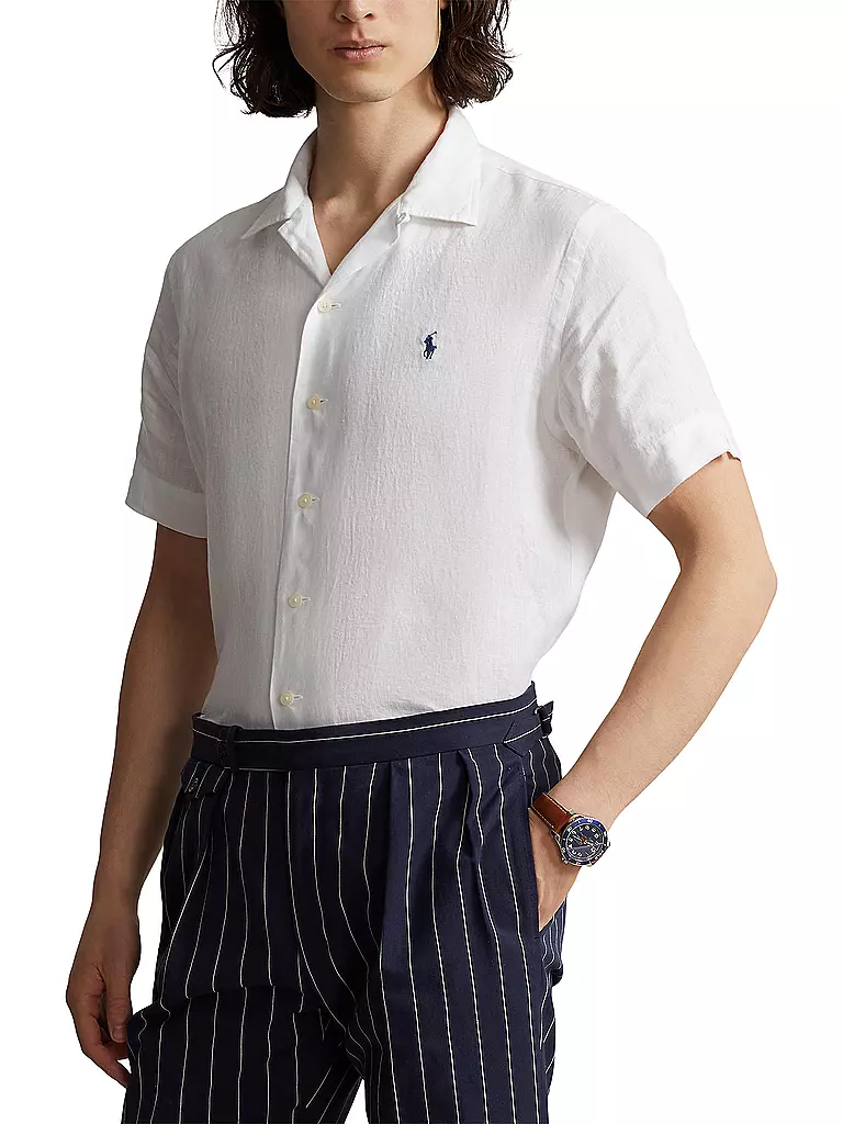 POLO RALPH LAUREN | Leinenhemd Classic Fit | weiss