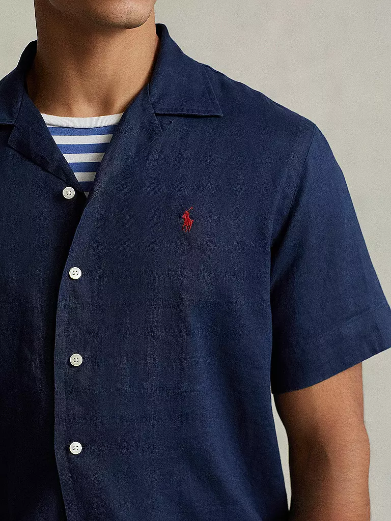 POLO RALPH LAUREN | Leinenhemd Classic Fit | blau