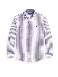 POLO RALPH LAUREN | Leinenhemd Custom Fit  | blau
