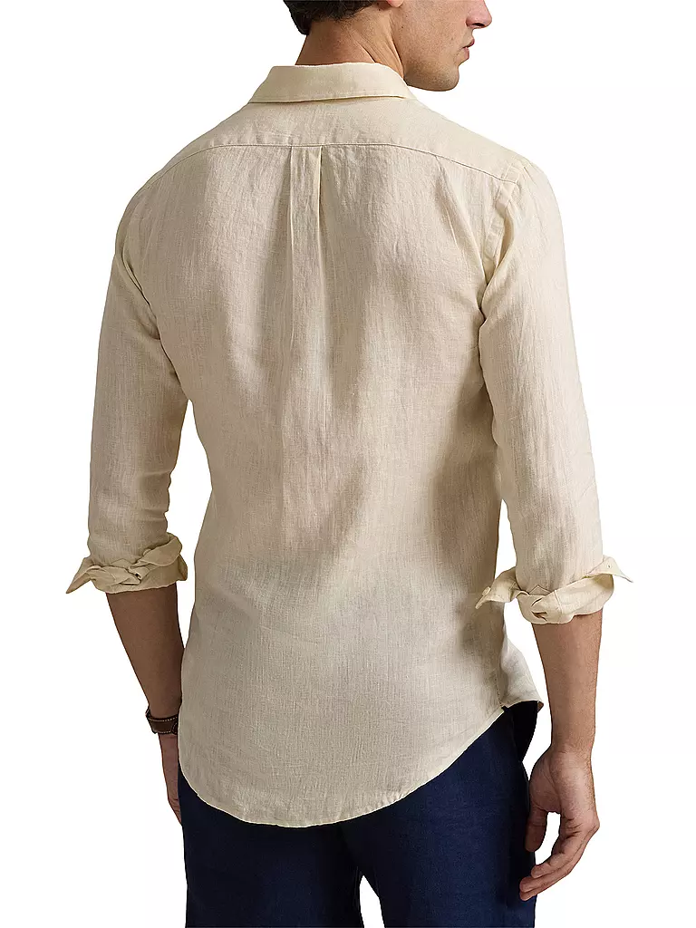 POLO RALPH LAUREN | Leinenhemd Custom Fit | dunkelblau