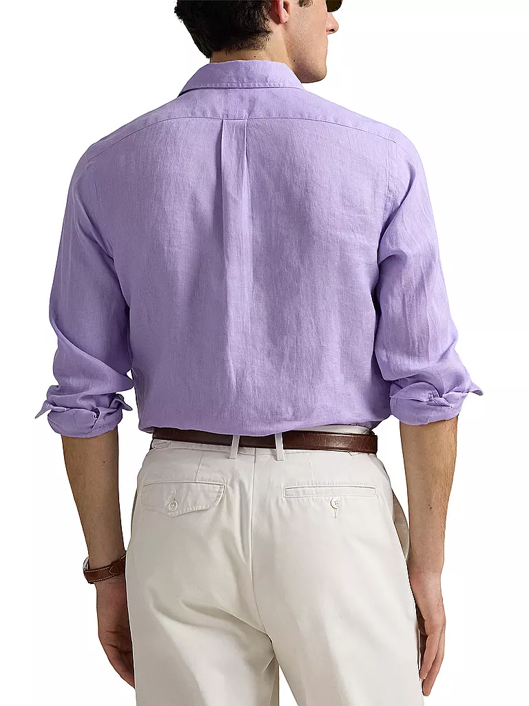 POLO RALPH LAUREN | Leinenhemd Custom Fit | dunkelblau