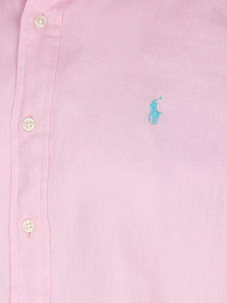 POLO RALPH LAUREN | Leinenhemd Custom Fit | rosa