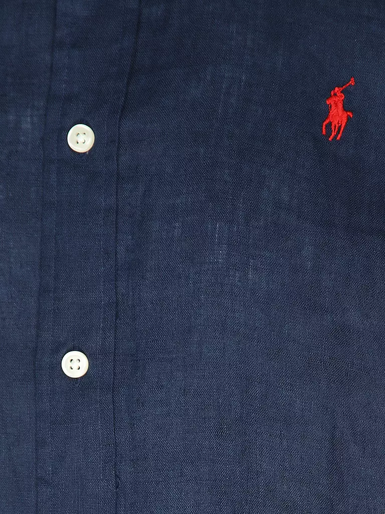 POLO RALPH LAUREN | Leinenhemd Custom Fit | dunkelblau
