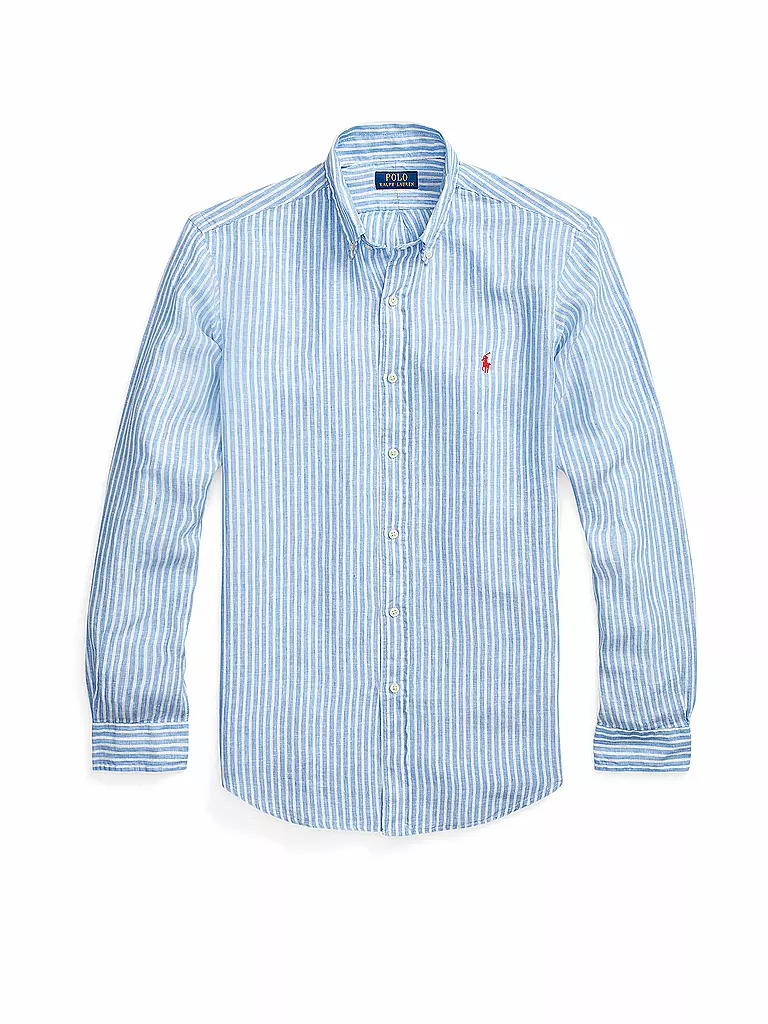POLO RALPH LAUREN Leinenhemd Slim Fit weiß