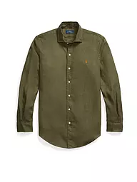 POLO RALPH LAUREN | Leinenhemd | olive