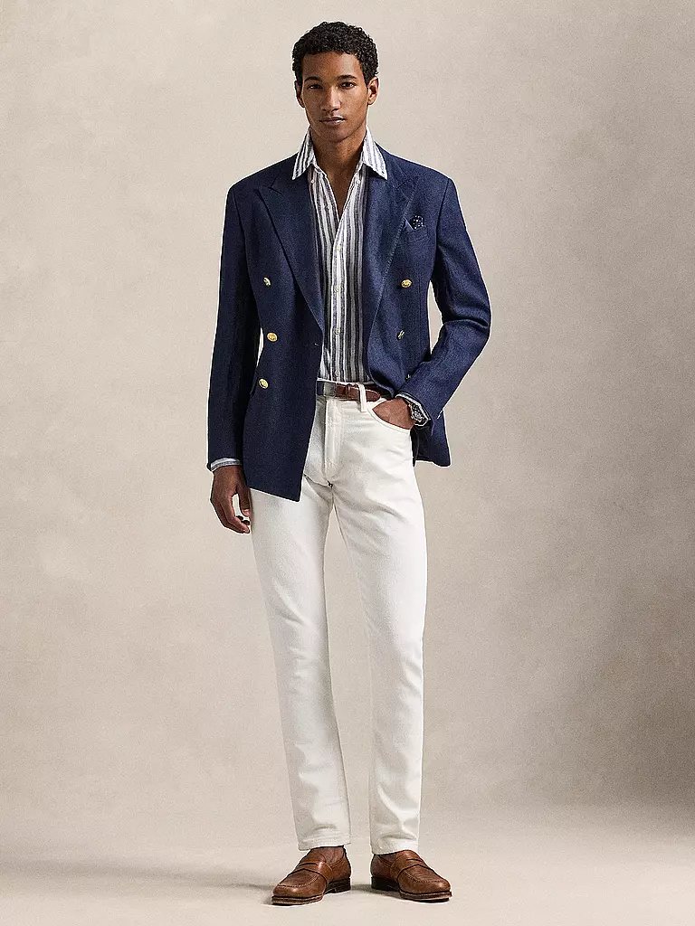 POLO RALPH LAUREN | Leinenhemd | grau