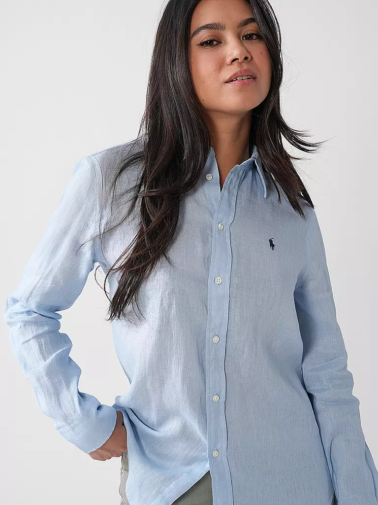 POLO RALPH LAUREN | Leinenhemd | blau