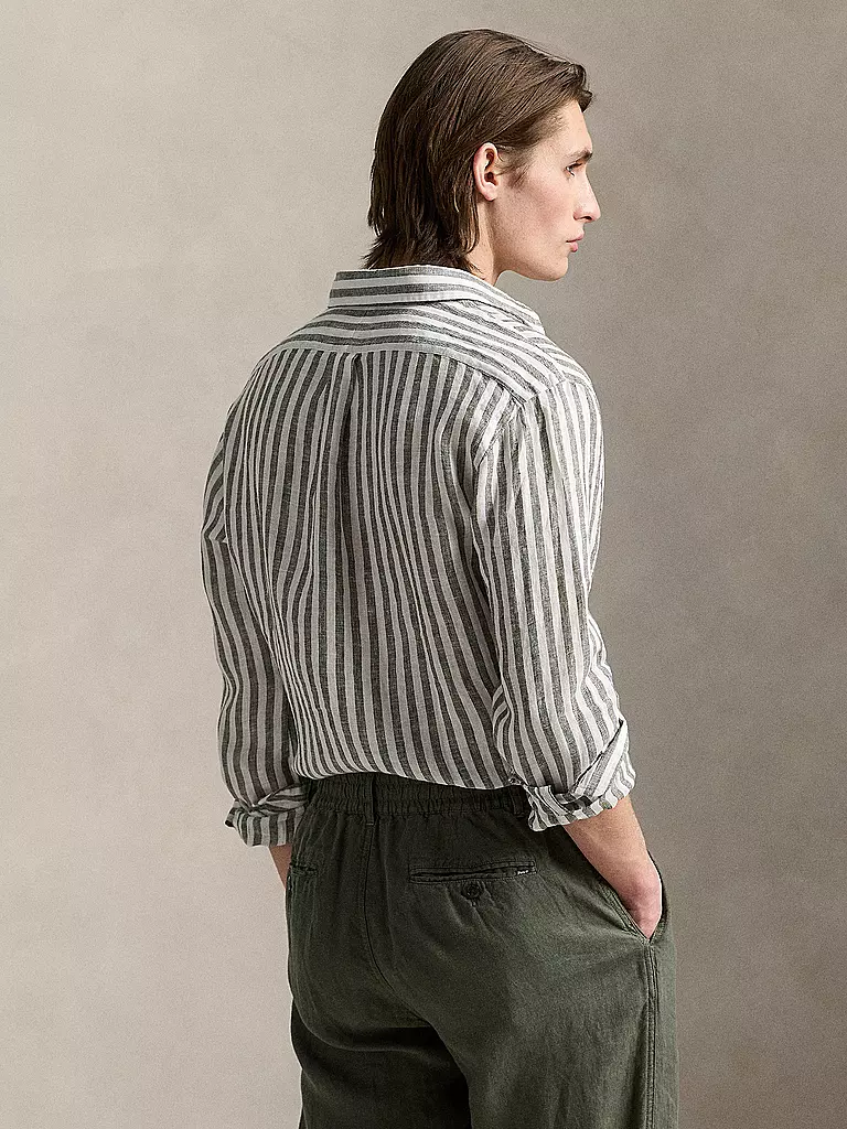 POLO RALPH LAUREN | Leinenhemd | dunkelblau