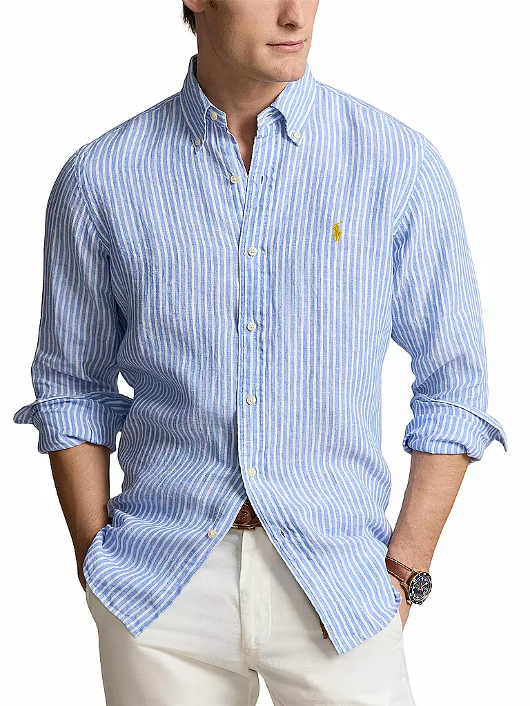 POLO RALPH LAUREN | Leinenhemd | weiss