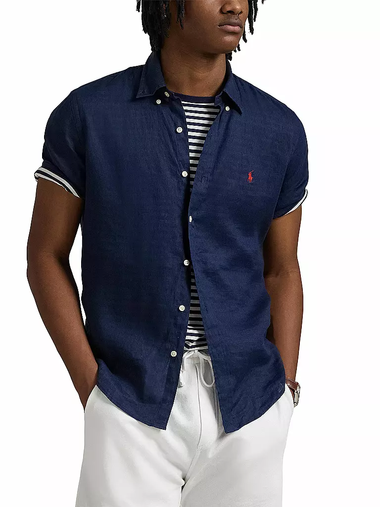 POLO RALPH LAUREN | Leinenhemd | hellblau