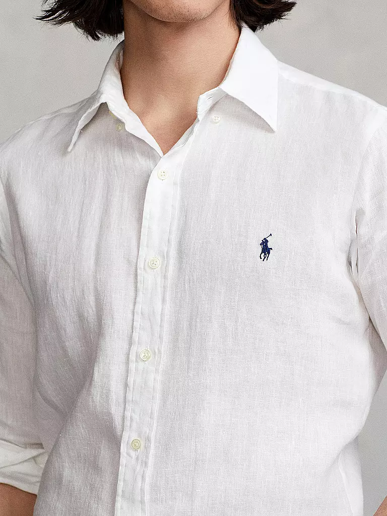 POLO RALPH LAUREN | Leinenhemd | hellblau