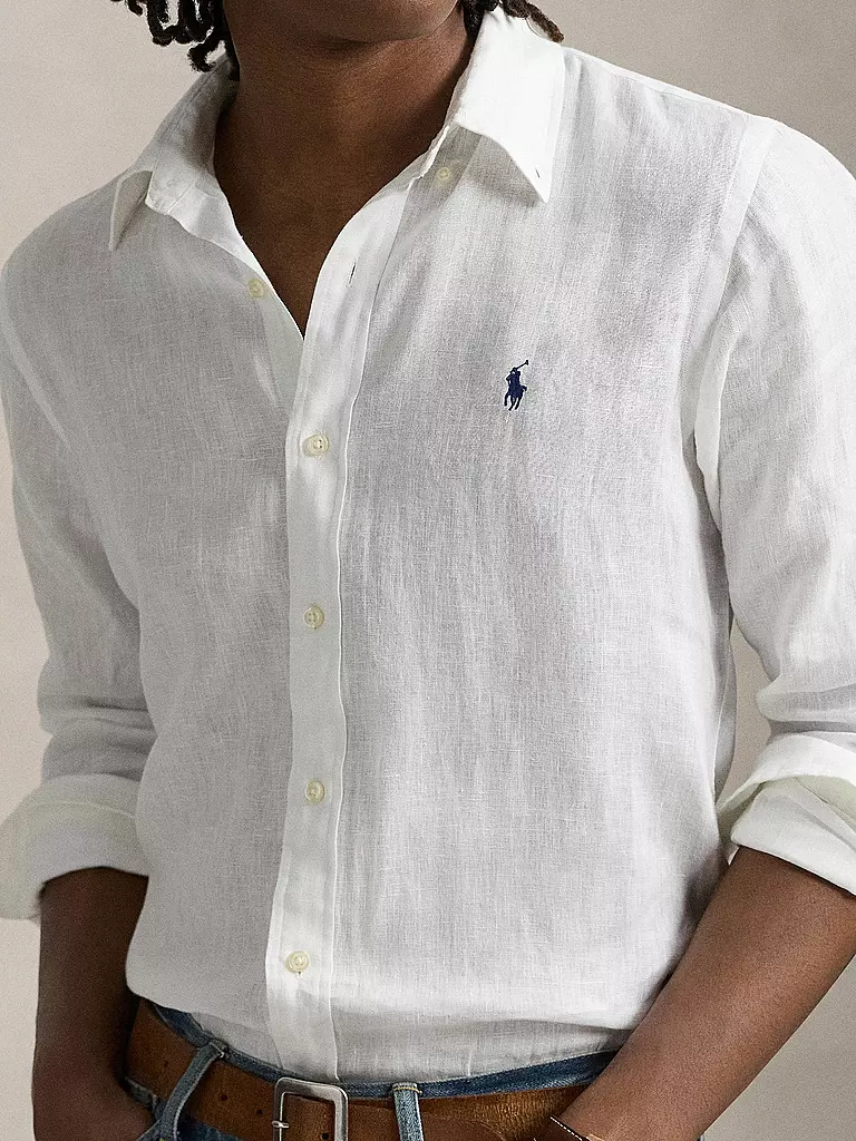 POLO RALPH LAUREN | Leinenhemd | dunkelblau